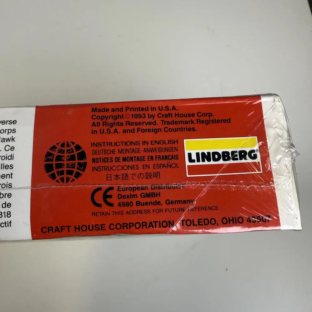 Lindberg Golden Age Biplane Curtiss P6E Plastic Model 1:48 1993 Brand New